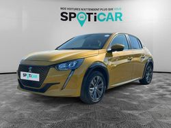 Jaune Utilisé 2021 Peugeot e-208 Business-Line Citadine | 16 990 € (Prix assez cher)
