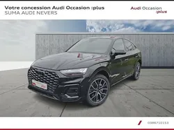Noir mythe métallisé Utilisé 2023 Audi Q5 Sportback S-Line SUV | 52 990 € (Prix assez cher)