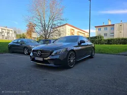 Gris Utilisé 2019 Mercedes C220 AMG line Coupé | 27 900 € (Prix juste)