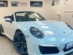Blanche Utilisé 2017 Porsche 911 Carrera Cabriolet | 118 990 € (Prix juste)