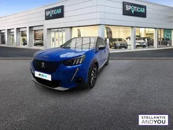 Bleu Utilisé 2022 Peugeot e-2008 GT SUV | 17 690 € (Prix juste)