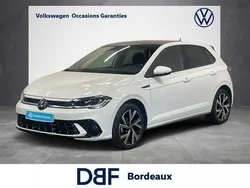 Blanc Utilisé 2022 VW Polo R-line | 21 389 € (Prix juste)