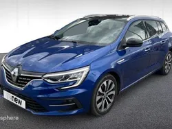 Bleu Utilisé 2024 Renault Mégane GrandTour Techno Break | 23 980 € (Prix juste)