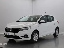 Blanc Utilisé 2022 Dacia Sandero Comfort Citadine | 12 799 € (Bon prix)