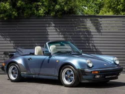 Bleu Utilisé 1989 Porsche 911 Turbo Cabriolet Cabriolet | 173 907 €