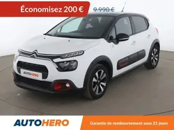 Blanc Utilisé 2020 Citroën C3 PureTech Citadine | 9 290 € (Bon prix)