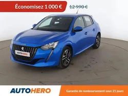 Bleu Utilisé 2019 Peugeot 208 Allure Citadine | 11 990 € (Prix juste)