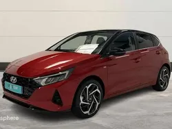 Rouge Utilisé 2022 Hyundai i20 Berline | 18 499 € (Prix juste)