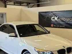 Blanc Utilisé 2009 BMW 525 Sport Line Berline | 9 990 €