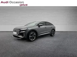 Gris typhon métallisé Utilisé 2025 Audi Q4 Sportback e-tron S-Line SUV | 71 990 €