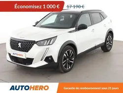 Blanc Utilisé 2020 Peugeot 2008 GT-line SUV | 16 190 € (Prix juste)