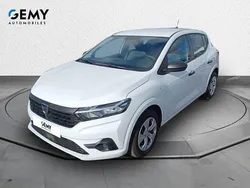 Blanc Utilisé 2022 Dacia Sandero Essentiel Citadine | 13 599 € (Prix juste)