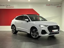 Blanc glacier métallisé Utilisé 2022 Audi Q3 Sportback S-Line SUV | 46 980 € (Prix cher)