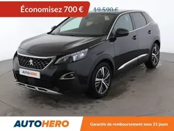 Noir Utilisé 2019 Peugeot 3008 GT-line SUV | 18 890 € (Prix juste)