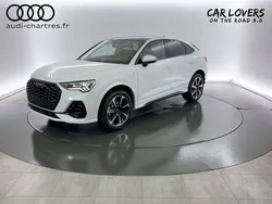 Blanc glacier métallisé Utilisé 2024 Audi Q3 Sportback S-Line SUV | 48 980 € (Prix assez cher)