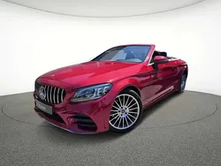 Rouge Utilisé 2018 Mercedes C200 AMG line Cabriolet | 28 990 € (Bon prix)