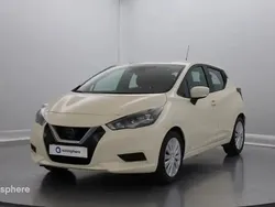 Beige Utilisé 2022 Nissan Micra Acenta Citadine | 13 999 € (Prix juste)