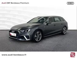 Gris daytona nacré Utilisé 2022 Audi A4 S-Line Break | 28 990 € (Prix assez cher)