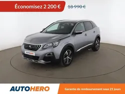 Gris Utilisé 2018 Peugeot 3008 Allure SUV | 16 790 € (Prix juste)
