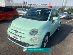 Vert Utilisé 2016 Fiat 500C Lounge Cabriolet | 9 990 € (Prix juste)