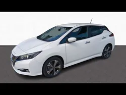 Blanc lunaire Utilisé 2021 Nissan Leaf Acenta Citadine | 15 970 € (Bon prix)