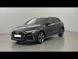 Noir mythe métallisé Utilisé 2024 Audi A3 Sportback e-tron S-Line Berline | 41 499 € (Prix cher)