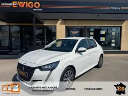 Blanc Utilisé 2020 Peugeot 208 Business-Line Citadine | 10 490 € (Prix juste)