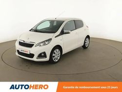Blanc Utilisé 2019 Peugeot 108 Style Citadine | 9 390 € (Prix juste)