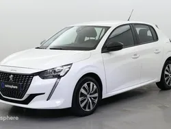 Blanc banquise (o) Utilisé 2023 Peugeot 208 Active Citadine | 14 499 € (Prix juste)