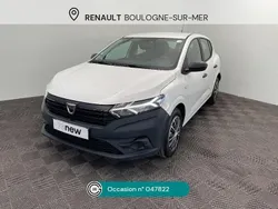 Blanc Utilisé 2021 Dacia Sandero Acces Citadine | 9 490 € (Bon prix)