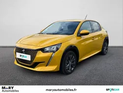 Jaune Utilisé 2021 Peugeot e-208 Allure Citadine | 15 990 € (Prix juste)