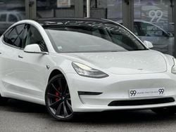 Blanc Occasion 2020 Tesla Model 3 Performance Berline | 31 490 € (Prix cher)