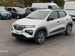 Gris eclair métallisé Utilisé 2021 Dacia Spring Business Citadine | 8 599 € (Bon prix)