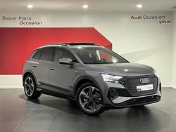 Gris typhon métallisé Utilisé 2025 Audi Q4 e-tron S-Line SUV | 60 490 € (Prix juste)