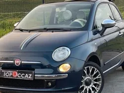 Bleu Utilisé 2013 Fiat 500C Lounge Cabriolet | 7 490 € (Prix assez cher)