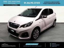 Blanc Utilisé 2021 Peugeot 108 Style Citadine | 10 490 € (Prix juste)