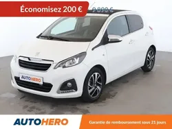 Blanc Utilisé 2016 Peugeot 108 Allure Citadine | 9 490 € (Prix juste)