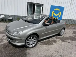 Gris Utilisé 2003 Peugeot 206 CC Roland Garros Cabriolet | 3 800 € (Super prix)