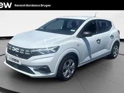 Blanc Utilisé 2023 Dacia Sandero Essentiel Citadine | 12 290 € (Prix juste)