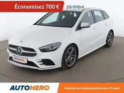 Blanc Utilisé 2022 Mercedes B220 AMG line Monospace | 25 090 €