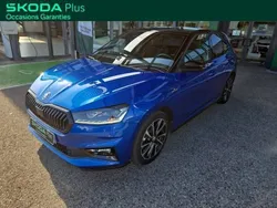 Bleu Utilisé 2022 Skoda Fabia Monte Carlo | 16 670 € (Prix assez cher)