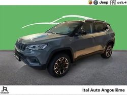 Sting gray+toit noir Occasion 2024 Jeep Compass Trailhawk SUV | 36 999 € (Prix cher)