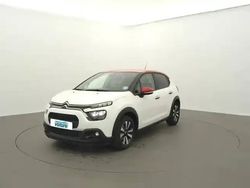 Blanc / pav rouge Occasion 2022 Citroën C3 PureTech Berline | 14 990 € (Prix juste)