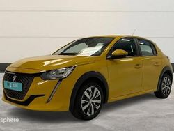 Jaune Utilisé 2021 Peugeot e-208 Active Citadine | 12 499 € (Bon prix)