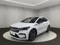Blanc Utilisé 2024 Skoda Enyaq iV SportLine SUV | 44 450 €