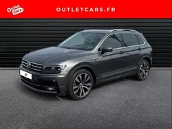 Gris indium Utilisé 2020 VW Tiguan Exclusive SUV | 29 490 € (Prix juste)