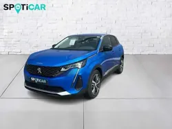 Bleu Utilisé 2022 Peugeot 3008 Allure SUV | 21 990 € (Prix juste)