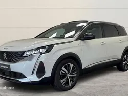 Blanc Utilisé 2021 Peugeot 5008 GT-line Monospace | 20 990 € (Prix assez cher)
