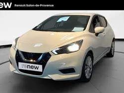 Blanc Utilisé 2021 Nissan Micra Acenta Citadine | 13 299 € (Prix juste)