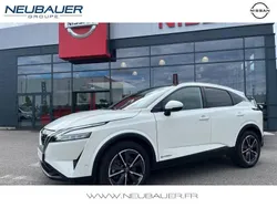 Blanc lunaire (spéciale) Utilisé 2023 Nissan Qashqai Tekna SUV | 29 490 € (Prix juste)